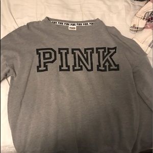 Pink grey long sleeve size XS